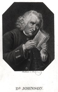 Dr. Samuel Johnson (1709-84) de Auguste Christian Fleischmann